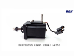 DEK PRINTER ACTUATOR ALIGNMENT 03128604-01/ 197147 El equipo de trabajo de la empresa de impresión